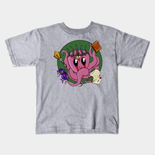 Octopus Warlock - Dungeons and Dragons Kids T-Shirt